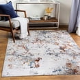 thumbnail image 1 of Lustro Medium Gray 6'7" x 9' Modern Rectangle Area Rug, 1 of 6