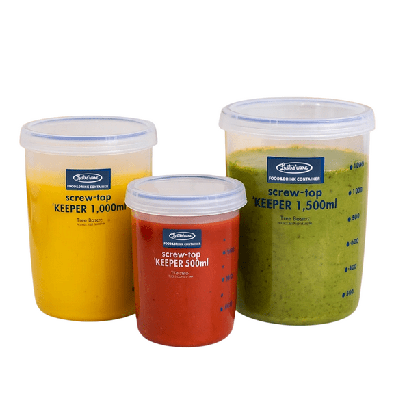 Lustroware Screw Top Keepers, Set of 3 LSX219