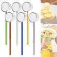 thumbnail image 1 of Lusxy Heat Resistant Glass Ladle, Clear Round Long Handle Soup, Glass Stirring Coffee Spoon, Stirring Coffee Spoon,Cute Borosilicate Glass Mixing Utensil for Bars Banquets Parties clearance sales, 1 of 9