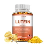 Lutein Capsules - with Zeaxanthin, Curcumin, Omega-3, DHA & EPA - Relief Eye Strain, Vision Health - 120 Count
