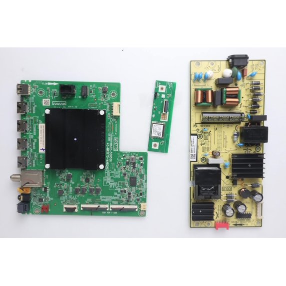 Lutema TV Repair Kit For TCL 55S41 - Includes Main Board, Power Supply, T-Con Board & Cables