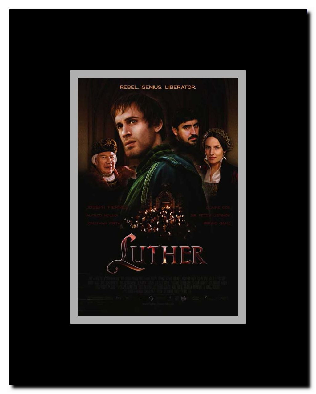 Luther Framed Movie Poster