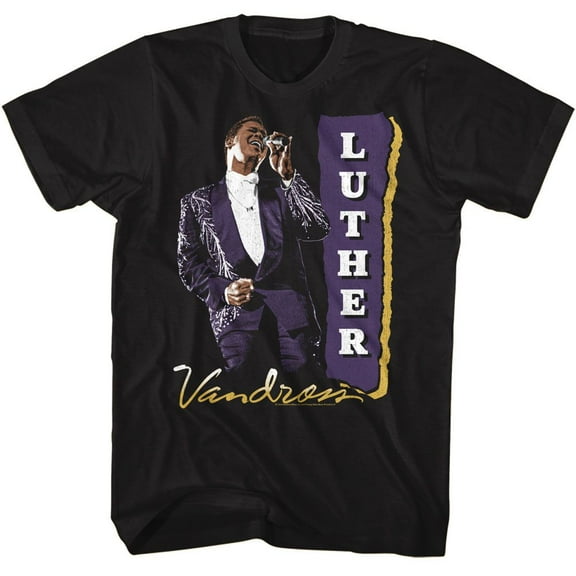 Luther Vandross Purple Suit Men's T Shirt