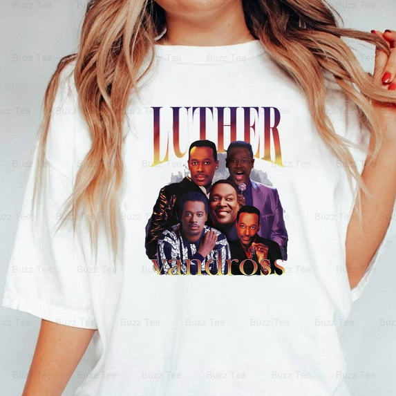 Luther Vandross The Velvet Voice of Soul Vintage Music Fan V40617 New Unisex T-Shirt, up to 5XL