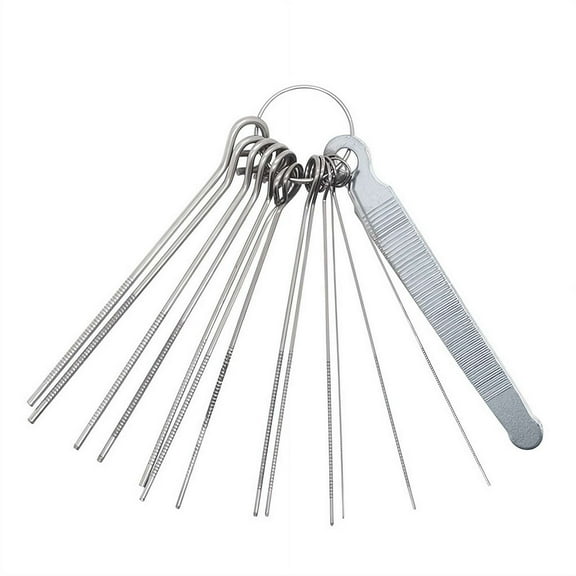 Luthier Tools Guitar Nut Repair Tools Slotting File Saw Rods Slot Filing Set Luthier Replacement Accessory