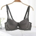 thumbnail image 1 of Lutiedan Lace Bralettes for Women No Underwire Cheeky Comfy Unlined Unpadded Bra Comfortable Breathable Lifting Supportive Bra with Bow, 1 of 7