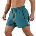 thumbnail image 1 of Lutiedan Men's Gym Workout Shorts Loose Lightweight Running Athletic Shorts High Waist Drawstring Breathable Sports Shorts with Pockets, 1 of 7