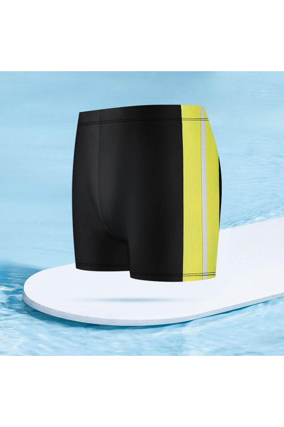 Swim Jammers for Men Quick Dry Athletic Swimming Shorts Racing Training Team Swimsuit Summer Beach Surf Bathing Suit with Lining