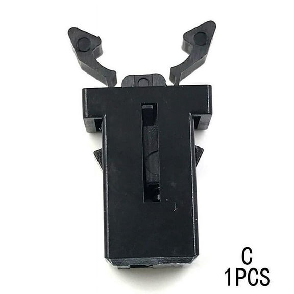 Lutiore 10pcs Micro Switch Trash Can Plastic Lock Self-Locking Switch Replacement Catch Compatible Touch Lid Bin Latch Repair Clip Q1W7