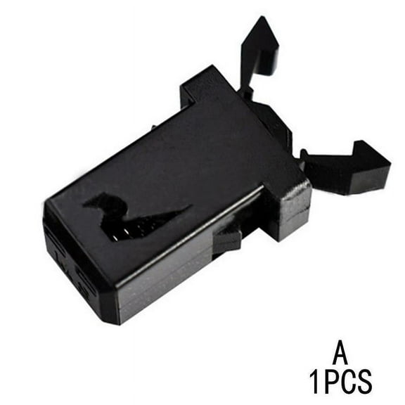 Lutiore 10pcs Micro Switch Trash Can Plastic Lock Self-Locking Switch Replacement Catch Compatible Touch Lid Bin Latch Repair Clip W6Z3