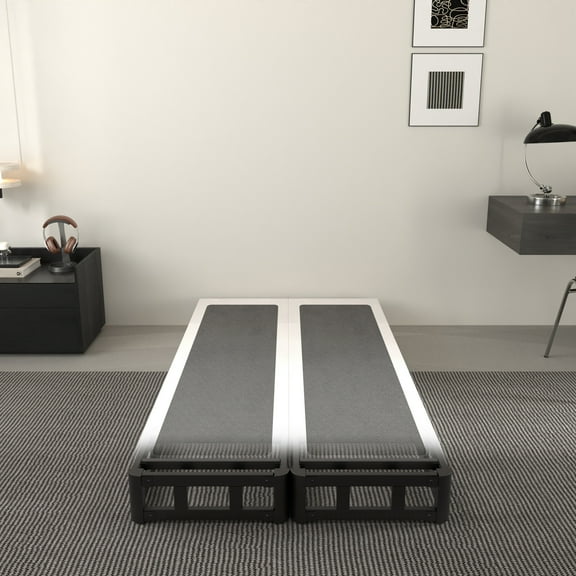 Bedofmine 5" Split Twin Box Spring Only with Cover - Easy Assembly and Noise-Free