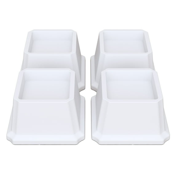 Lutown-Teen Bed Risers 2 inch Heavy Duty Furniture Risers for Sofas, Chair Risers Sofa Risers Table Risers Set of 4 Pack, White
