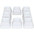 thumbnail image 1 of Lutown-Teen Bed Risers 2 inch Heavy Duty Furniture Risers for Sofas, Chair Risers Sofa Risers Table Risers Set of 8 Pack, White, 1 of 6