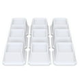 thumbnail image 1 of Lutown-Teen Bed Risers 2 inch Heavy Duty Furniture Risers for Sofas, Chair Risers Sofa Risers Table Risers Set of 9 Pack, White, 1 of 6