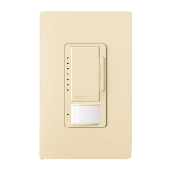 Lutron 05496 - MSCL-VP153M-IV MAESTRO CL PIR VAC SENSOR BOX UNIT IVORY Occupancy Sensors