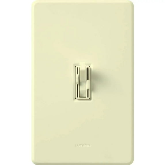 Lutron 12115 - AY2-LFSQ-AL ARIADNI DUAL PRESET FANSPEED ALMOND Fan Controls