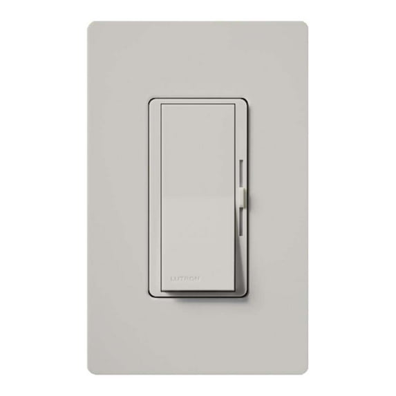 Lutron Dvelv-300P Diva 300 Watt 120 Volt Single Pole Electronic Low Voltage Preset Dimmer