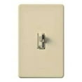 thumbnail image 1 of Lutron 68997 - 277 volt Ivory Toggler 1000 watt Single-Pole / 3-Way Flourescent Wall Dimmer Switch, 1 of 1