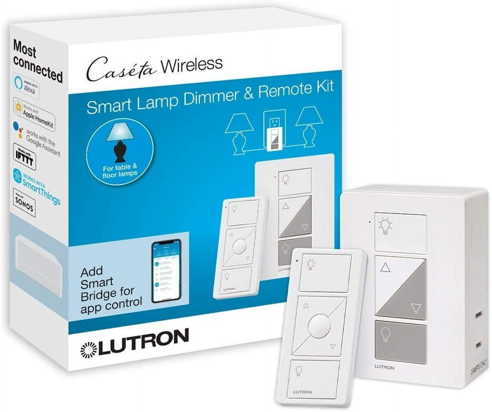 Lutron Caseta Smart Lamp Dimmer Kit