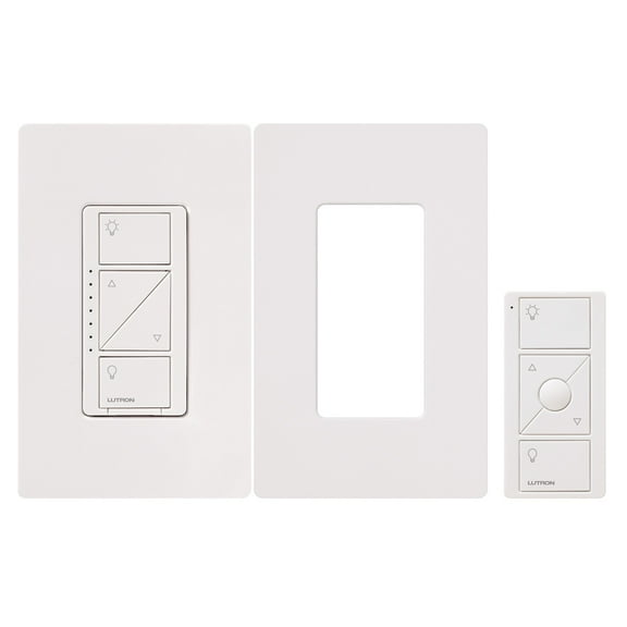 Lutron Caseta White 120V 1.25A Wireless Dimmer
