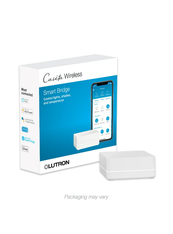 Lutron Caseta Wireless Smart Bridge, for Caseta Dimmers/Switches