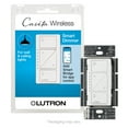thumbnail image 1 of Lutron Caseta Wireless Smart Lighting Dimmer Switch for Wall and Ceiling Lights, White, 1 of 13