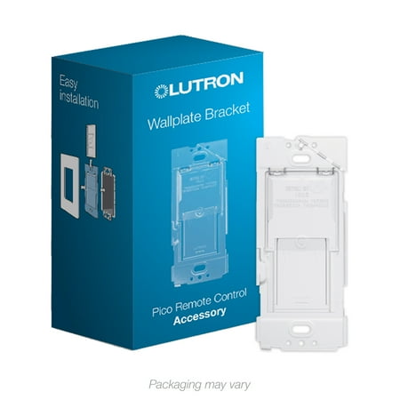Lutron - Caseta Wireless Pico Wallplate Bracket - Clear