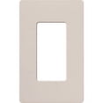 thumbnail image 1 of Lutron Claro 1 Gang Decorator Wallplate, SC-1-TP, Taupe Satin Finish, 1 of 7
