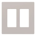 thumbnail image 1 of Lutron Sc-2 Claro 2 Gang Wall Plate For Decorator-Style Dimmers, Switches, And Outlets -, 1 of 6