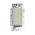thumbnail image 1 of Lutron DVFSQ-F-HO-LA Fan Speed Control, Diva 2.0A 3-Way Wall Switch, Light Almond, 1 of 3