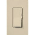 thumbnail image 1 of Lutron Diva LED+ Dimmer for Dimmable LED, Halogen and Incandescent Bulbs | Single-Pole or 3-Way | DVSCCL-153P-ST | Stone, 1 of 10