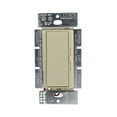 thumbnail image 1 of Lutron DVFSQ-F-AL Diva 1.5 A 3-Way/Single Pole 3-Speed Fan Control, Almond, 1 of 4