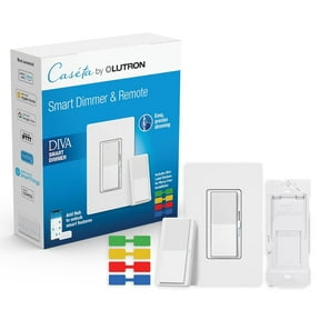 Caseta Lutron DVRF-PKG1D-WH-R