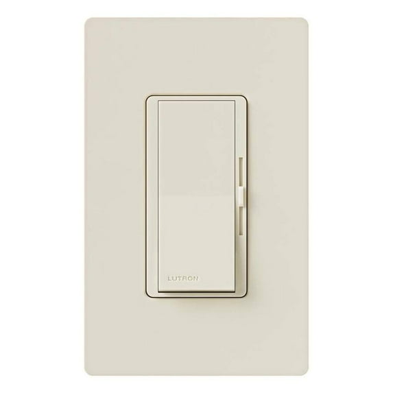 Lutron Dvelv-303P Diva 300 Watt 120 Volt 3-Way Electronic Low Voltage Preset Dimmer -