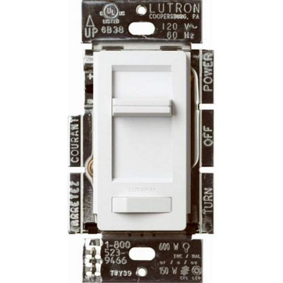 Lutron Electronics 222280 150 W Lumea Dimmer Switch - White