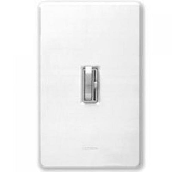 Lutron Toggle Dimmer Switch TGCL-153PH-WH - CFL/LED Compatible - Multicolor