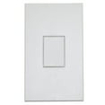 thumbnail image 1 of Lutron Light Switch, Vareo 120V Multlocation Auxilary Push Button Switch White - White, 1 of 2