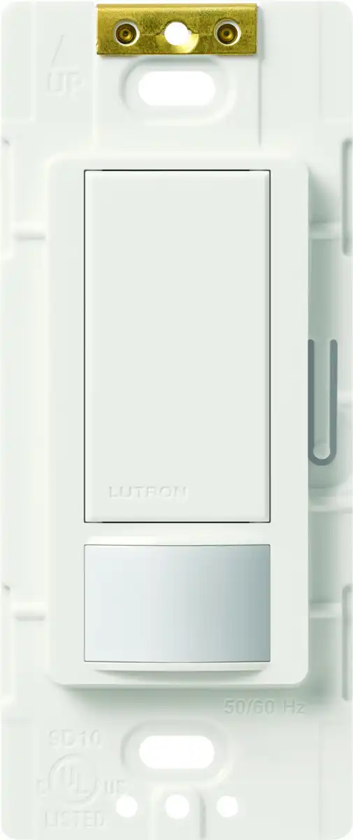 Lutron MSOPS2HWH Maestro Maestro Sensor Switch, 2 Amp, 120 Volt, 1