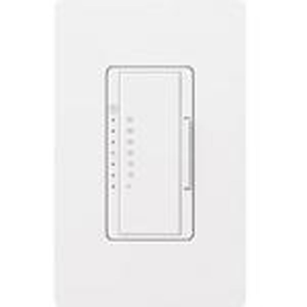 Lutron White Single-Pole Multi-Location Timer Switch with Rocker
