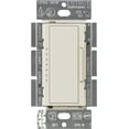 thumbnail image 1 of Lutron MAELV-600-LA Maestro 600-watt Multi-Location/Single Pole Electronic Low-Voltage Digital Fade Dimmer, Light Almond, 1 of 2