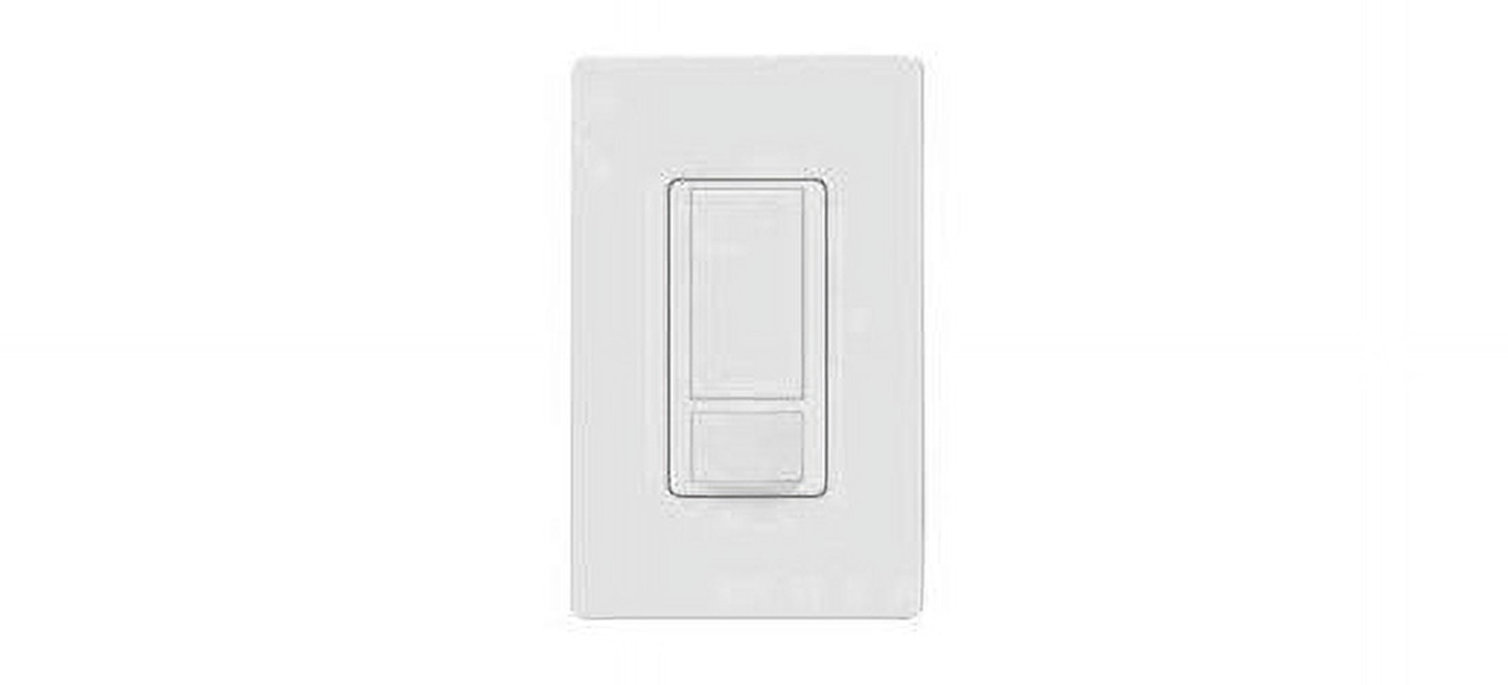 Lutron Maestro Vacancy Sensor Switch – 2-Amp Single-Pole, Manual-On/Auto-Off, Works With LEDs & CFLs (White MS-VPS2-WH)