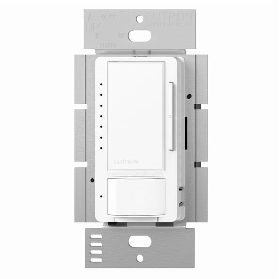 Lutron Maestro Single-Pole/3-Way CFL-LED Dimmer with Occupancy Sensing - White