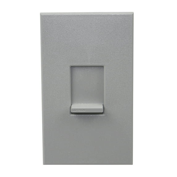 Lutron NT-1PS-GR Nova T 120V 277V 20A Single Pole Switch, Gray Matte Finish
