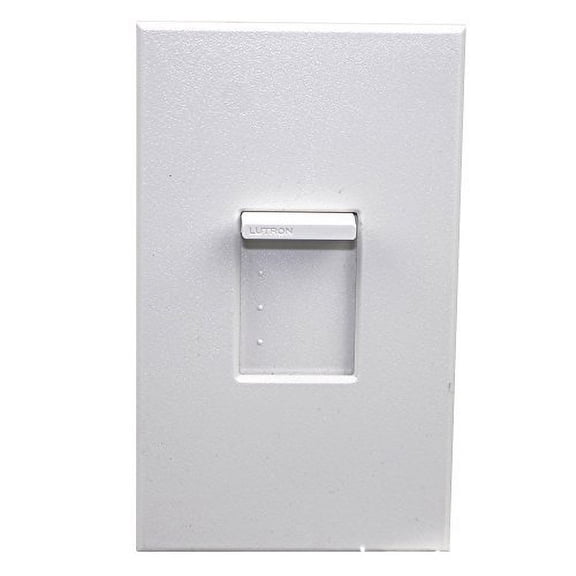 Lutron NTFTU-5A-277-WH Lighting Dimmer Linear Slide, Fluorescent 1-Pole, White