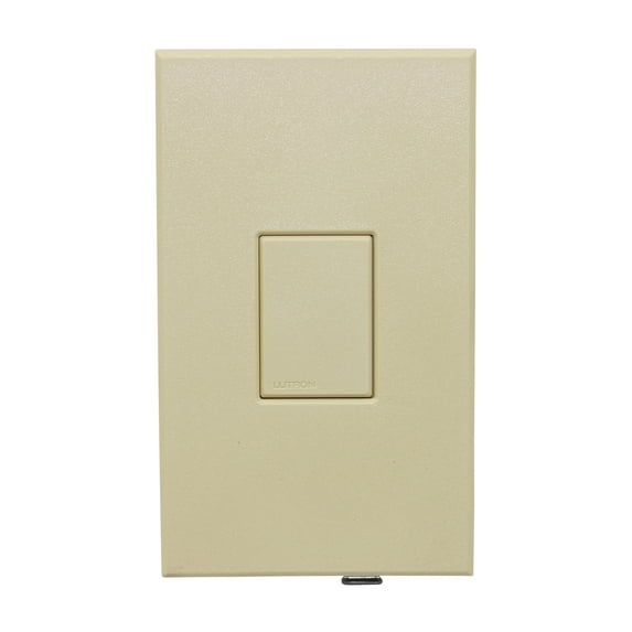 Lutron Nova T Ntets-1000-Iv Incandescent Low Voltage Fluorescent Touch Switch, 1000W 8.3A, Ivory