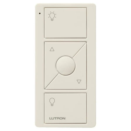 Lutron Pico Smart Remote Control for Caseta Dimmer - Light Almond