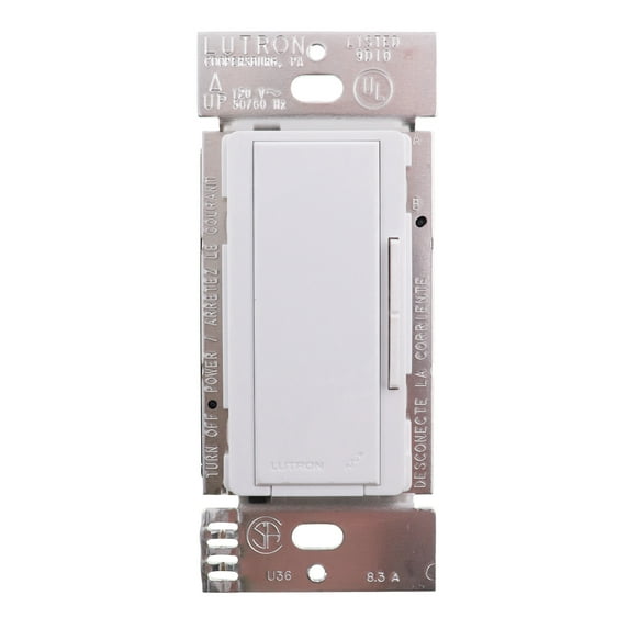 Lutron RD-RD-WH Radiora 2 Remote Dimmer 120V White