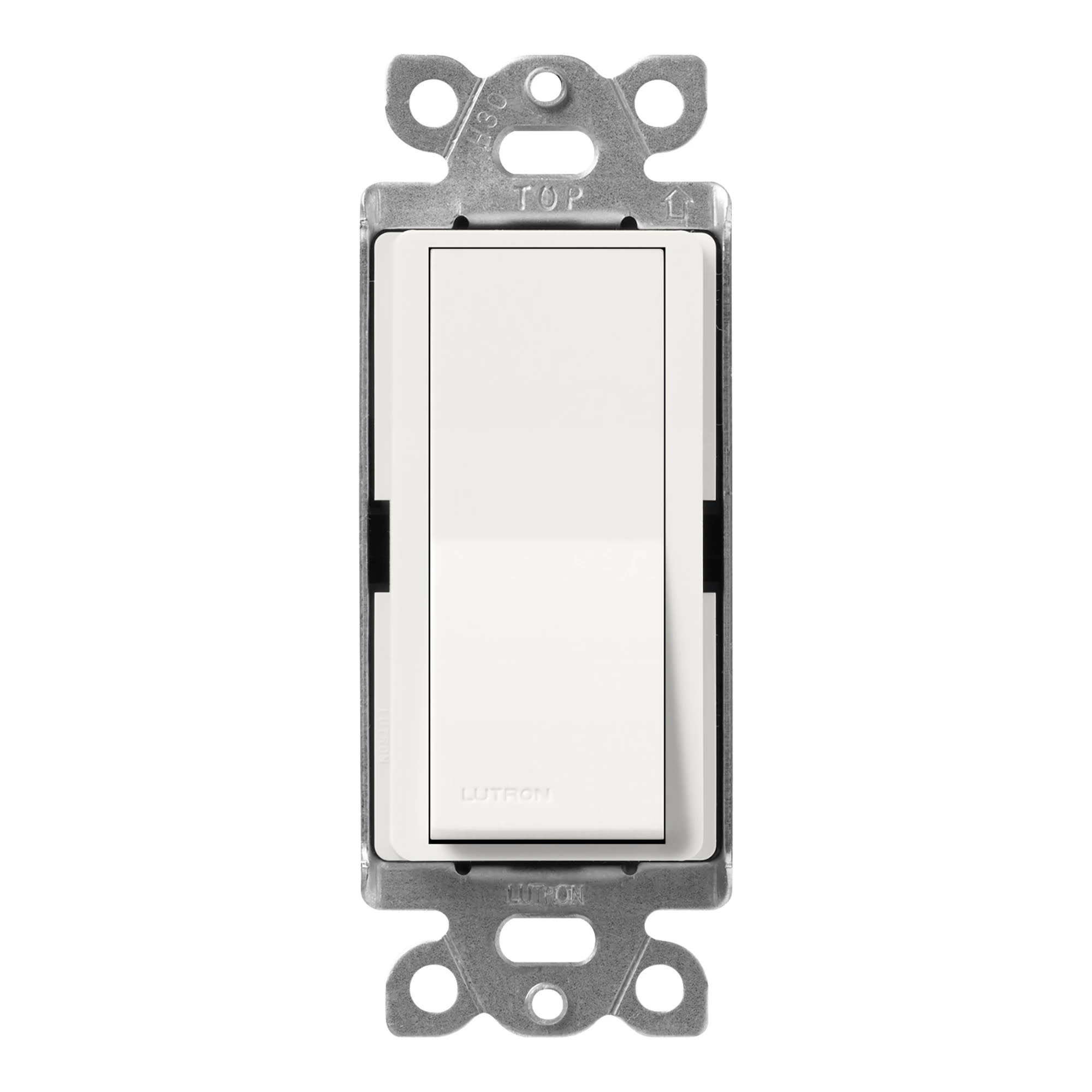 Lutron SC-4PS-RW Claro 4-Way, On/Off Rocker Switch, 15A - White ...