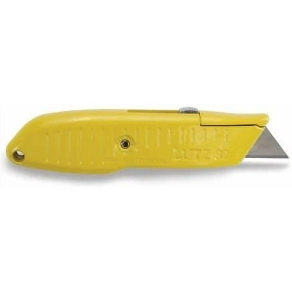 Lutz 30282#82 Safety Nose Retractable Blade Utility Knife - Yellow (82-Yl)