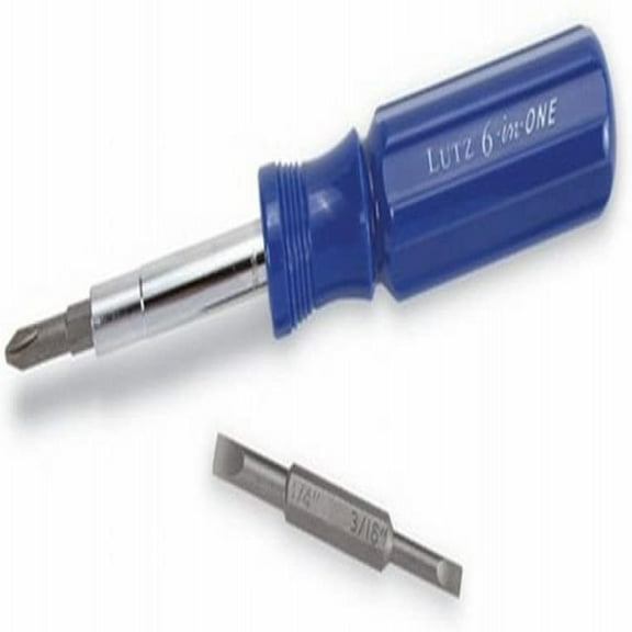 Lutz 6-in-One Screwdriver - Blue